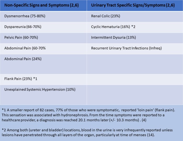 UreterSignsandSymptoms